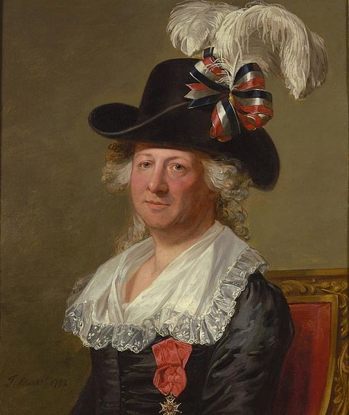A portrait of 18th century French diplomat Chevalier d'Éon